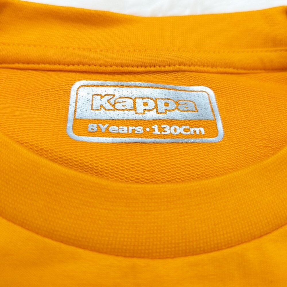 Kappa Unisex Crew Neck Orange with Black Pullover Loopknit 8Yrs Sweatshirt NWOT - Picture 3 of 8